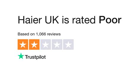 Haier UK Reviews | Read Customer Service Reviews of haier-europe.com