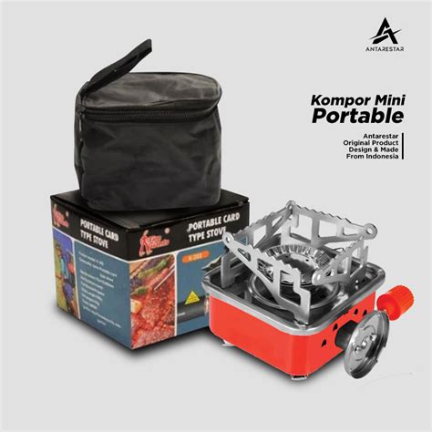 Jual Kompor Mini Portable Camping Outdoor Kompor Gas Kecil Kompor