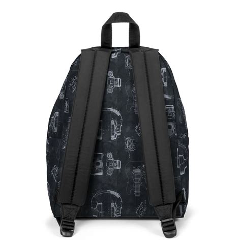 Padded Pak R Patent Black Sac Dos Eastpak Fr