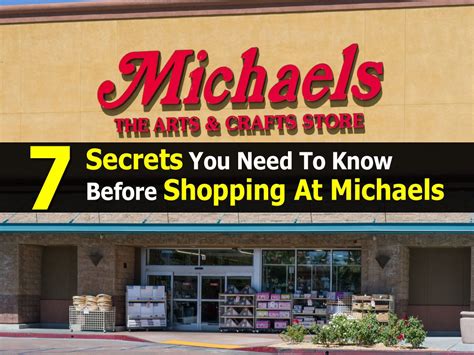 7 Secrets You Need To Know Before Shopping At Michaels