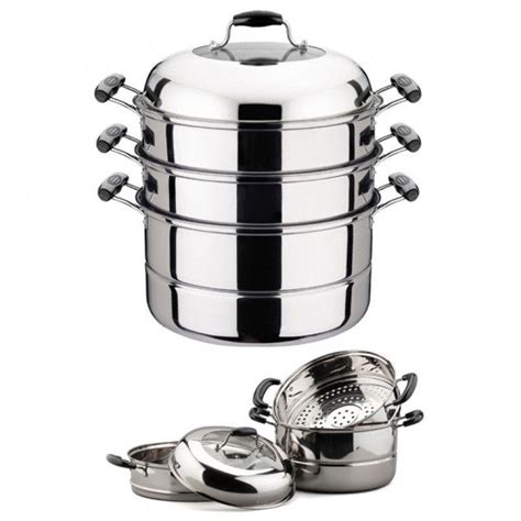 Dumpling Steamer Stainless Steel Oriental Uzbek Mantovarka Мантоварка