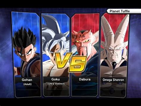 Dragon Ball Xenoverse 2 Goku Ultra Instinct Gohan Adult VS