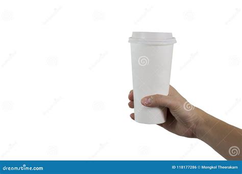 BANGKOK, THAILAND - 04 APRIL 2017: A Man Holding Starbucks Paper Cup ...