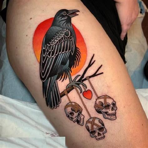 Top 30 Raven Tattoos For Men And Women Beautiful Raven Tattoo Ideas