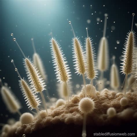 bacteria viruses fungi protozoa under the microscope Prompts | Stable ...