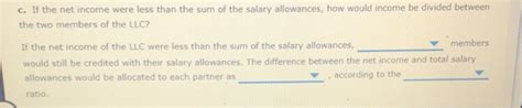 Solved Dividing LLC Income Martin Farley And Ashley Clark Chegg