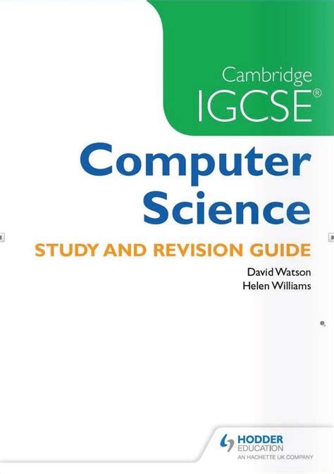 Download Pdf Cambridge Igcse Computer Science Study And Revision