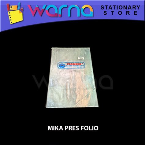 Jual Plastik Press Mika Pres Ijazah Folio Pioner Dunia Shopee Indonesia