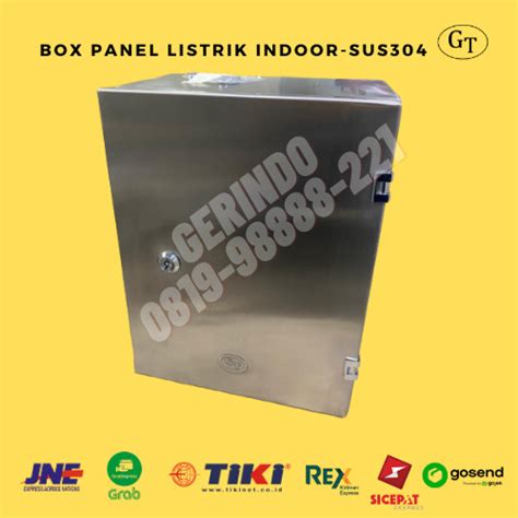 Jual Box Panel Listrik Uk X X Mm Panel Stainless Ss Mm Doff