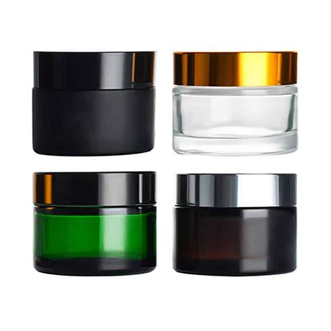 Glass Cream Jars Cosmetics Ybj Cosmetic Packaging Manufacturer