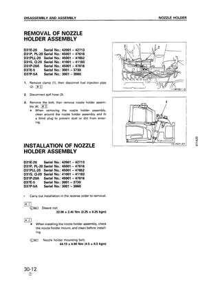 Komatsu D31 E 20 Dozer Bulldozer Service Repair Manual PDF