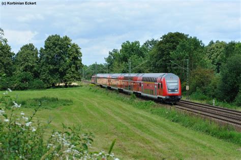 Re Auf Der Fahrt Von N Rnberg Hbf Nach M Nchen Hbf Via Regensburg