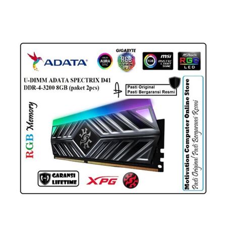 Jual Ram Adata D Xpg Spectrix Rgb Ddr Gb Dual Kota Denpasar