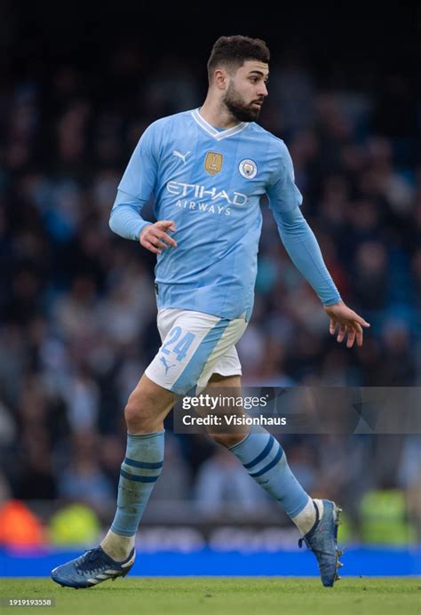 Josko Gvardiol of Manchester City in action during the Emirates FA... News Photo - Getty Images