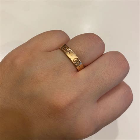 구찌 아이코닉 디자인 반지 14k 당근 중고거래