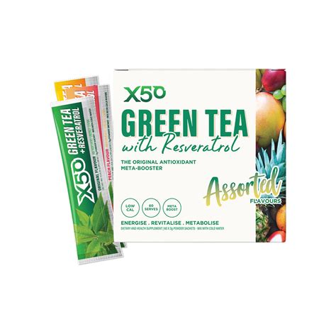 Green Tea X50 Resveratrol 60 S