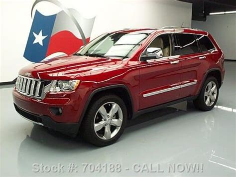 Sell Used Jeep Grand Cherokee Overland Hemi Pano Sunroof Nav Texas