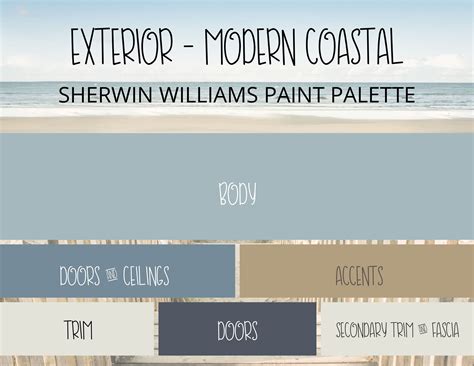 Beach Coastal Paint Colors