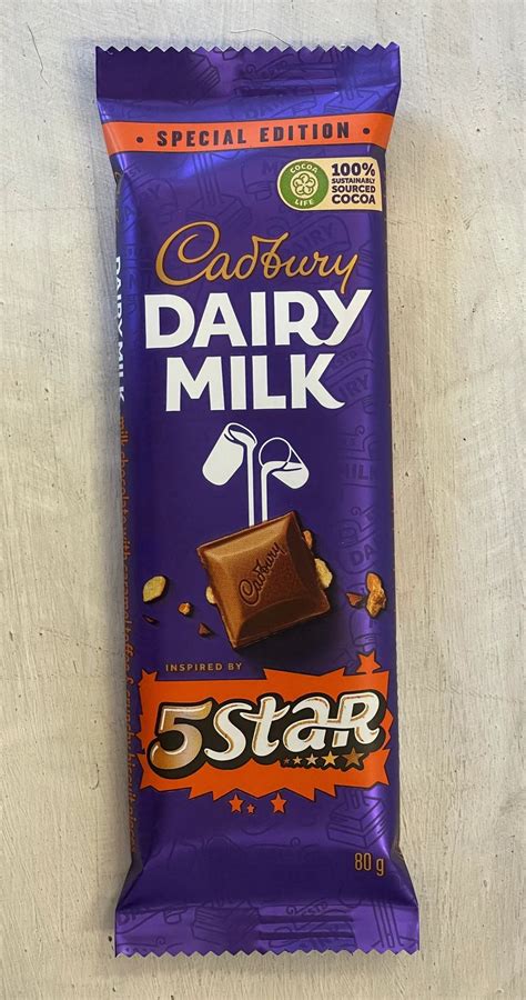 CADBURY SLAB 5 STAR 80G