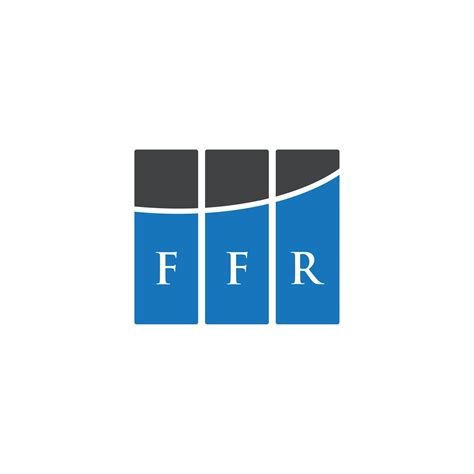 Ffr Letter Logo Design On White Background Ffr Creative Initials