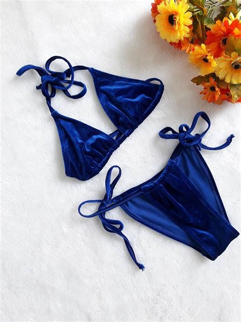 Velvet Bikini Estilo Pr Prio By Sir Moda Praia Saia Bijuterias Biqu Ni Da Moda Baratos