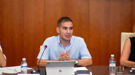 Ximo Perles Spokesman For The Calp Government In The Extraordinary