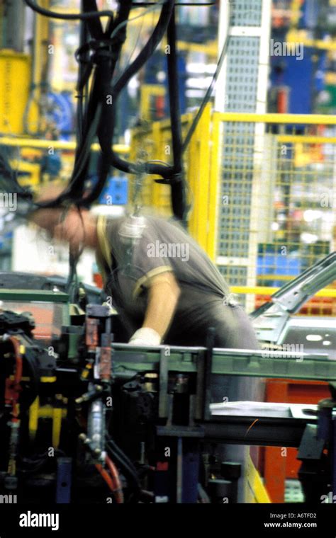 working   factory stock photo alamy