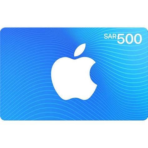 ابل آي تونز Sar 500 بطاقة هدايا App Store And Itunes مكتبة جرير السعودية