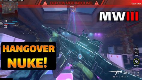 MW3 HANG OVER TDM NUKE MGB PS5 Reverse Boosted Gameplay YouTube