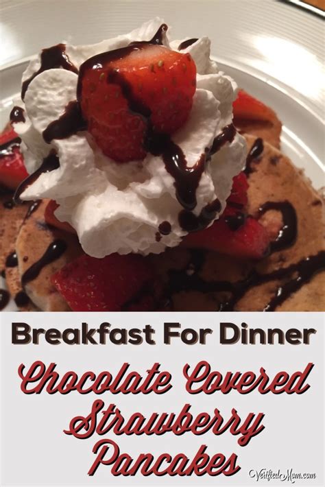 How To Quick Chocolate Covered Strawberry Pancakes Verified Mom