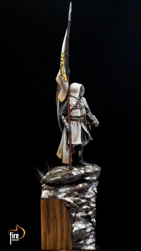 Teutonic Knight By Carlos Tobes Fire Brush Putty Paint