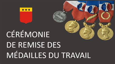 Remise des médailles du travail Coutiches