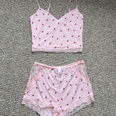 Victoria Secret Pj Set NWOT Depop