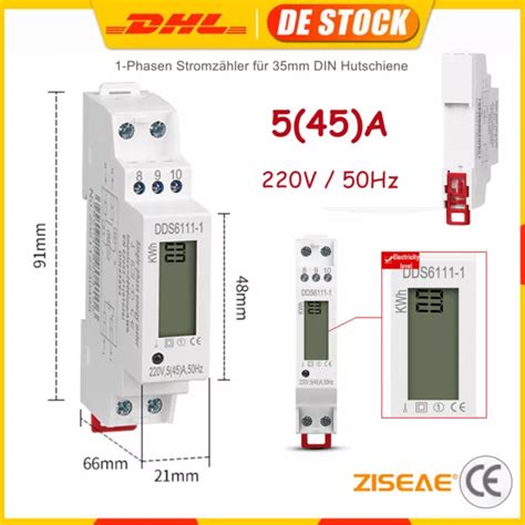 Compteur Lectrique Num Rique Compteur Courant Alternatif Rail