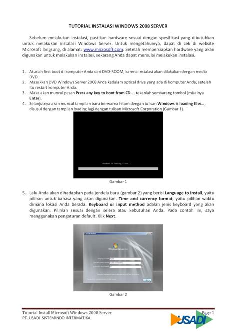 Pdf Tutorial Instalasi Windows Server Dokumen Tips