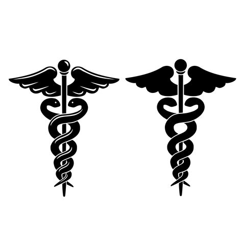 Caduceus Symbol SVG