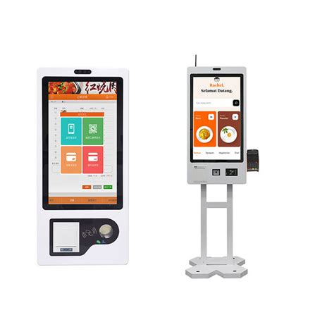 Inch Self Service Payment Terminal Wall Mounting Interactive