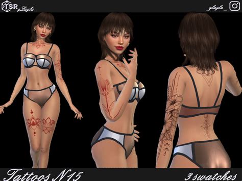 The Sims Resource Tattoos N15