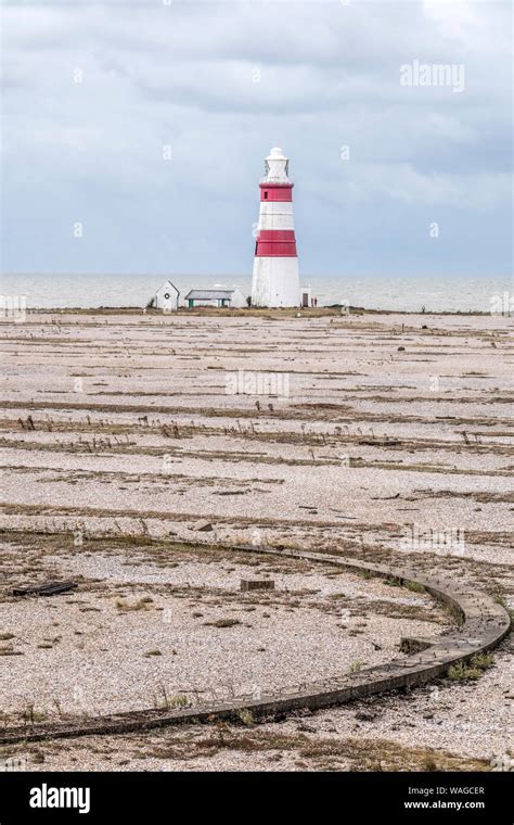 Orfordness Lighthouse On Orford Ness National Nature Reserve Orford