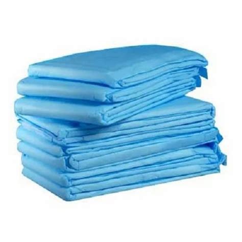 Blue Cotton Hospital Bed Sheet Size 36 X84 At Rs 150 Piece In