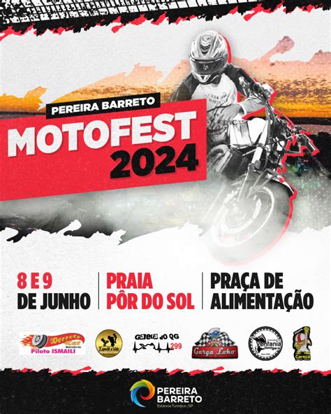 MotoFest 2024 acontecerá no próximo final de semana em Pereira Barreto