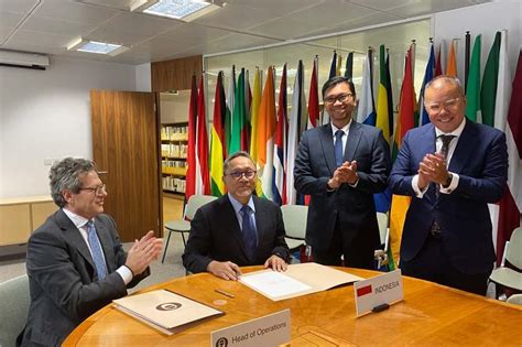 FOTO Mendag Tandatangani International Coffee Agreement 2022 Di London