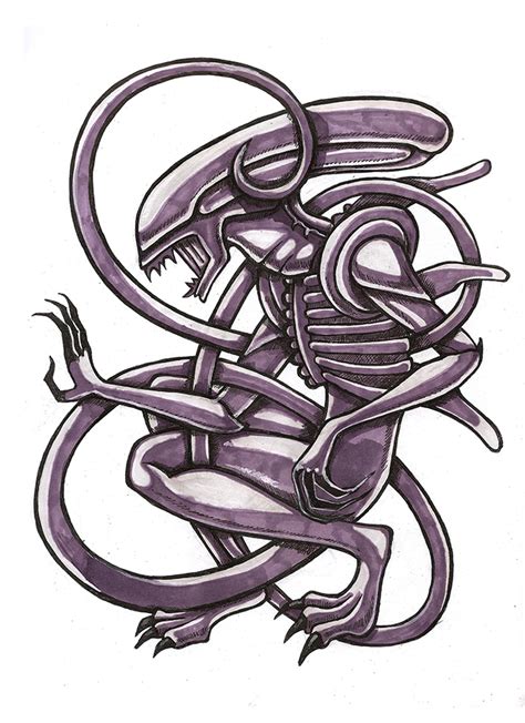 Xenomorph Fanart By Ephy Drow On Deviantart