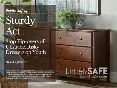 Sturdy Act New Legislation Saving Youth From Falling Furniture