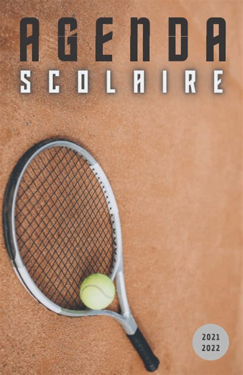 Buy Agenda Scolaire Tennis Planificateur Jour Par Page