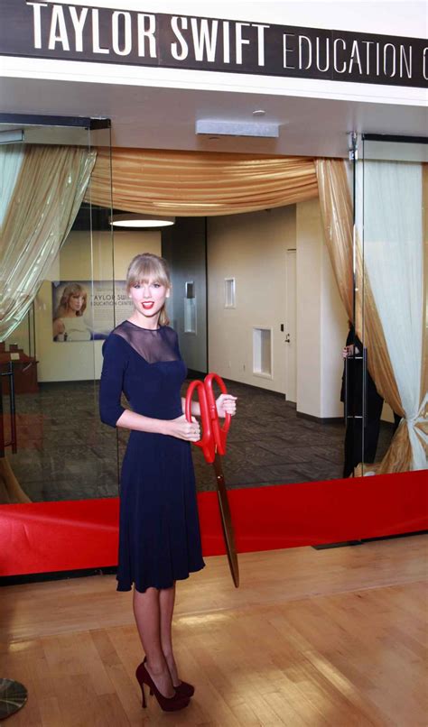 Taylor Swift at Opening of the Taylor Swift Education Center in Nashville – celebsla.com