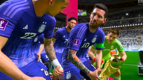 Fifa 23 Argentina Vs France Fifa World Cup Final 2022 Qatar Fifa 23 Pc Next Gen Youtube