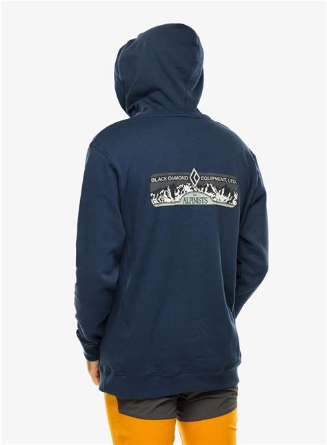 Hanorac Black Diamond Heritage Equipment For Alpinists Hoody Ink Blue