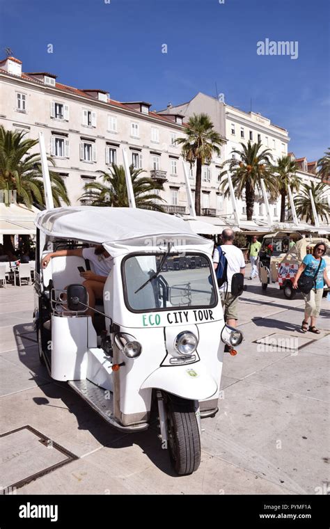 City Tour Tuk Tuks Split Croatia Sep 2018 Stock Photo Alamy