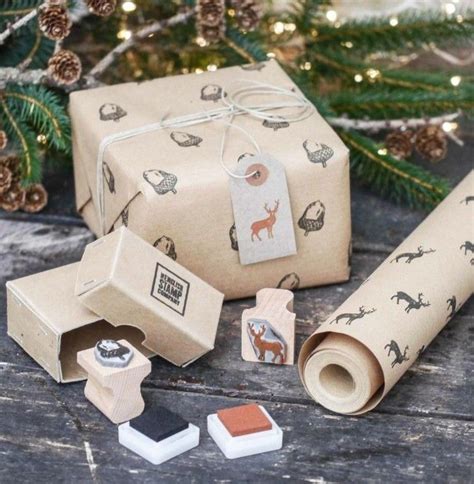 Diy Ideen Wie Man Geschenkpapier F R Weihnachten Selbst Gestalten